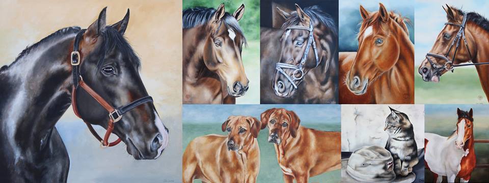 equine art clea Witte